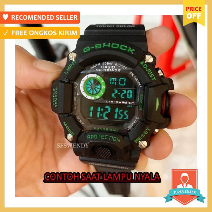 Paling Murah  Jam Tangan G Shock Gw 9400 Rangeman Army Digital Pria