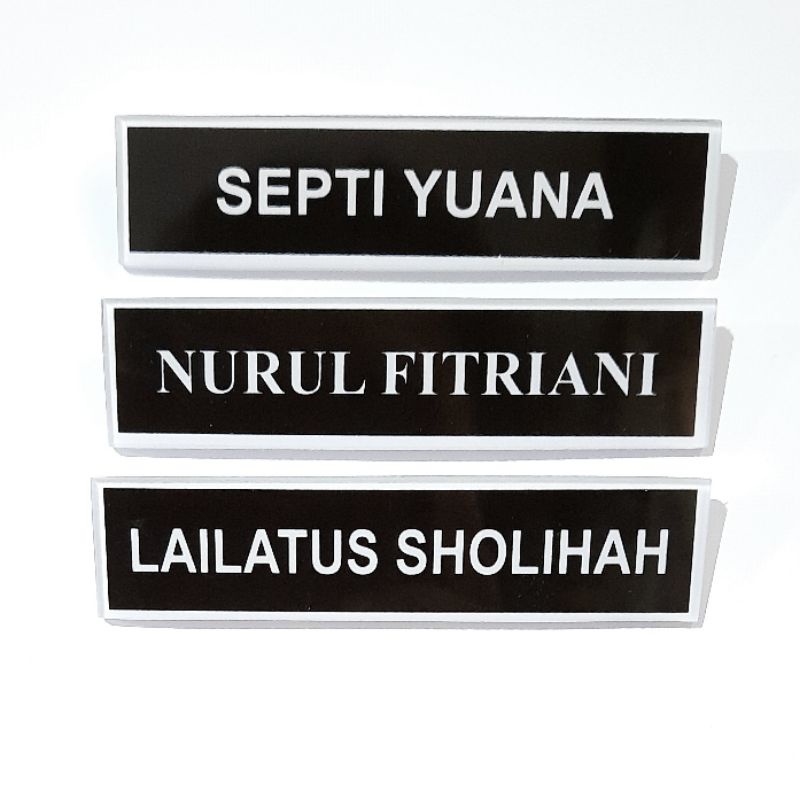 

Name Tag Akrilik Murah