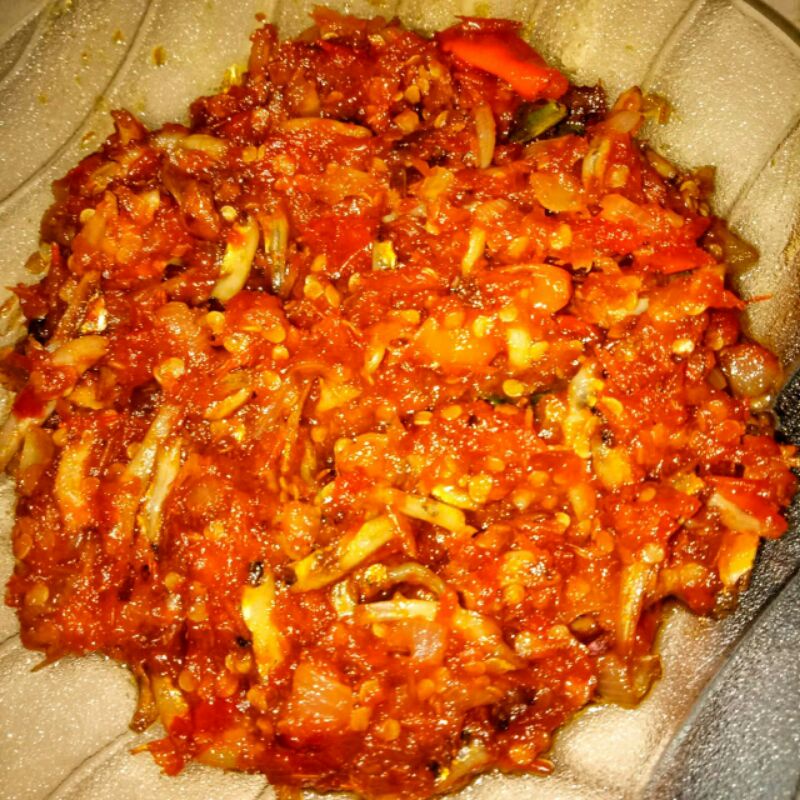

Sambal Teri Extra Hot