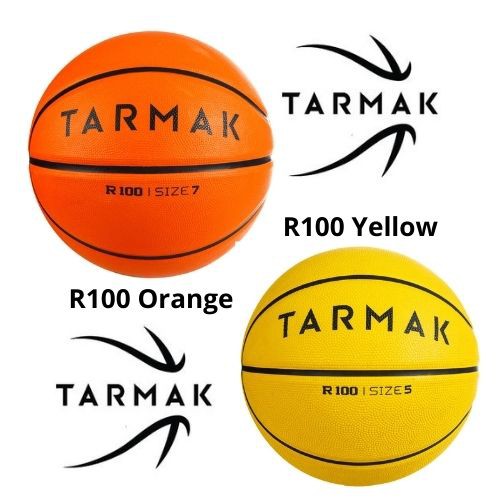 TARMAK Bola Basket R100 INDOOR OUTDOOR PERBASI FIBA OFFICIAL Rubber Bola Basket ORIGINAL