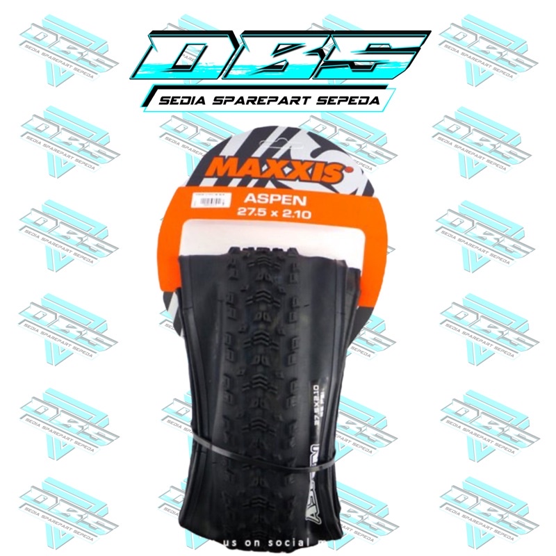 BAN LUAR MAXXIS ASPEN 27.5X2.10 BLACK 27.5 210 2.10 TIRE MTB MAXXIS