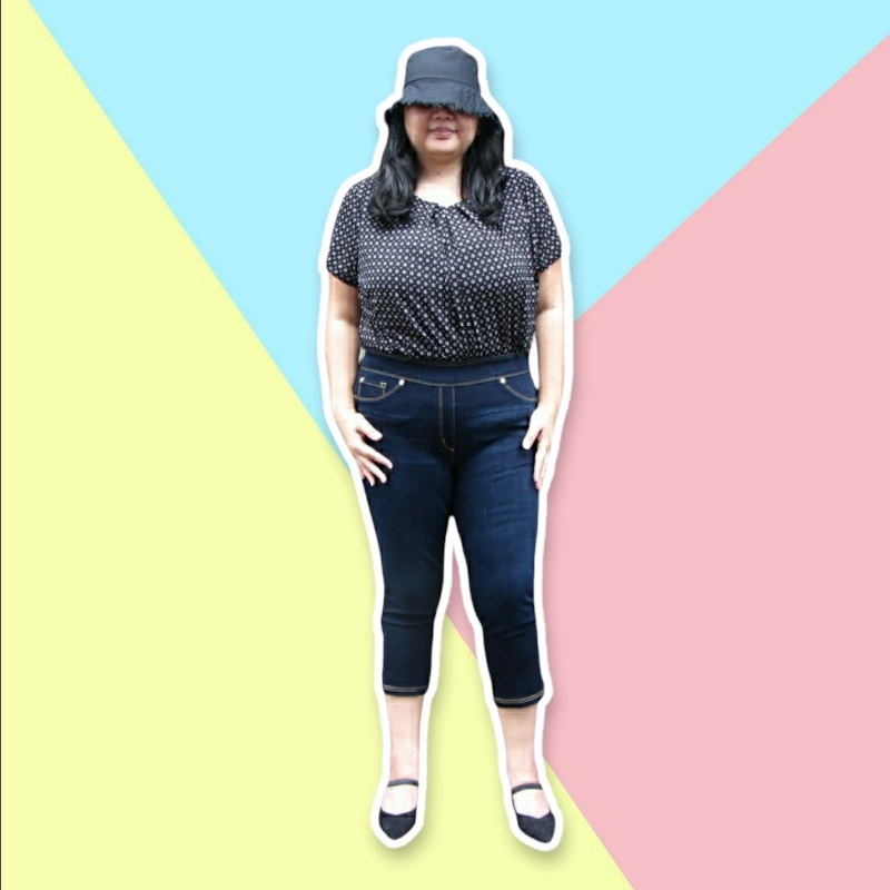 CELANA LEGGING JEANS JEGGING WANITA BRANDED NYGARD LUXE DENIM BIGSIZE JUMBO RBM-8396 RBM-8397