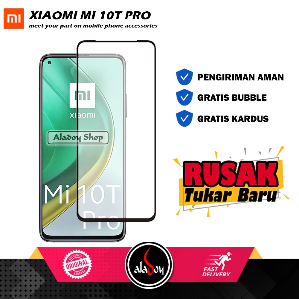 Tempered Glass Xiaomi Mi 10T Pro Anti Gores Layar Screen Protector