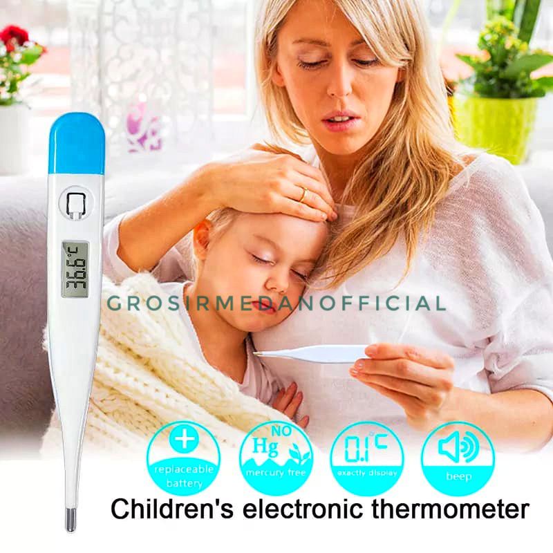 THERMOMETER DIGITAL BAGUS MURAH - TERMOMETER ALAT PENGUKUR SUHU TUBUH - TEM DIG