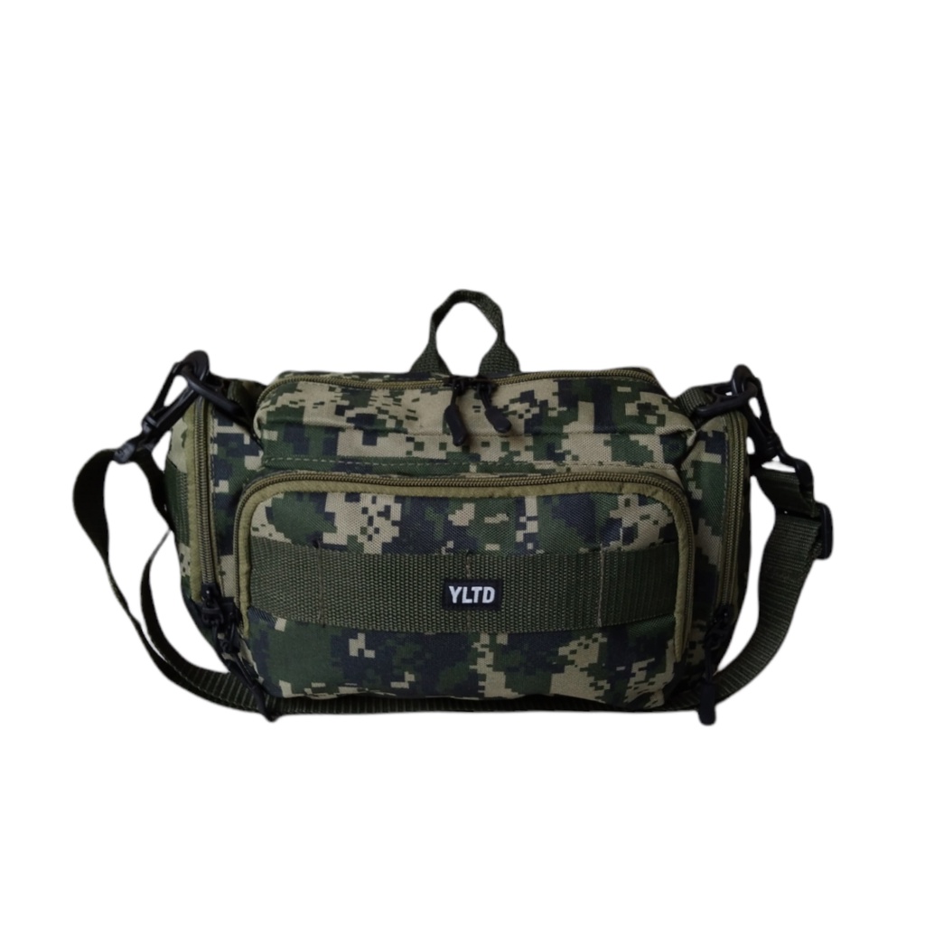 Tas Selempang Pria Tactical Tas Selempang YLTD  Motif Army