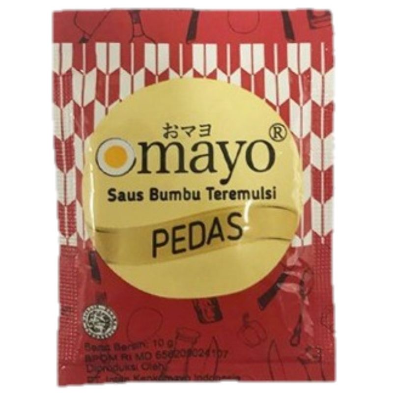 OMAYO Mayonais Pedas 10 gr