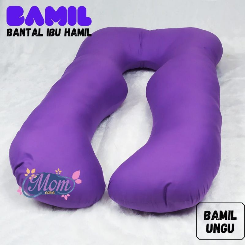 BANTAL TIDUR IBU HAMIL/BANTAL HAMIL POLOS WARNA UNGU