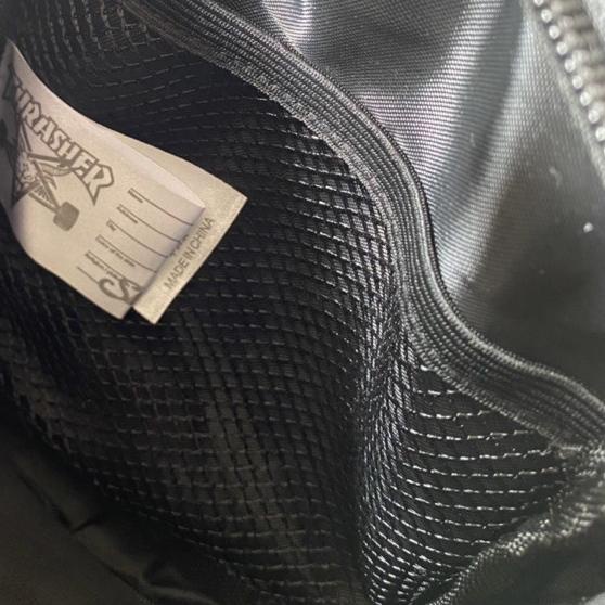 ◌ THRASHER SLINGBAG BLACK & CAMO TAS SELEMPANG TRASHER ✵