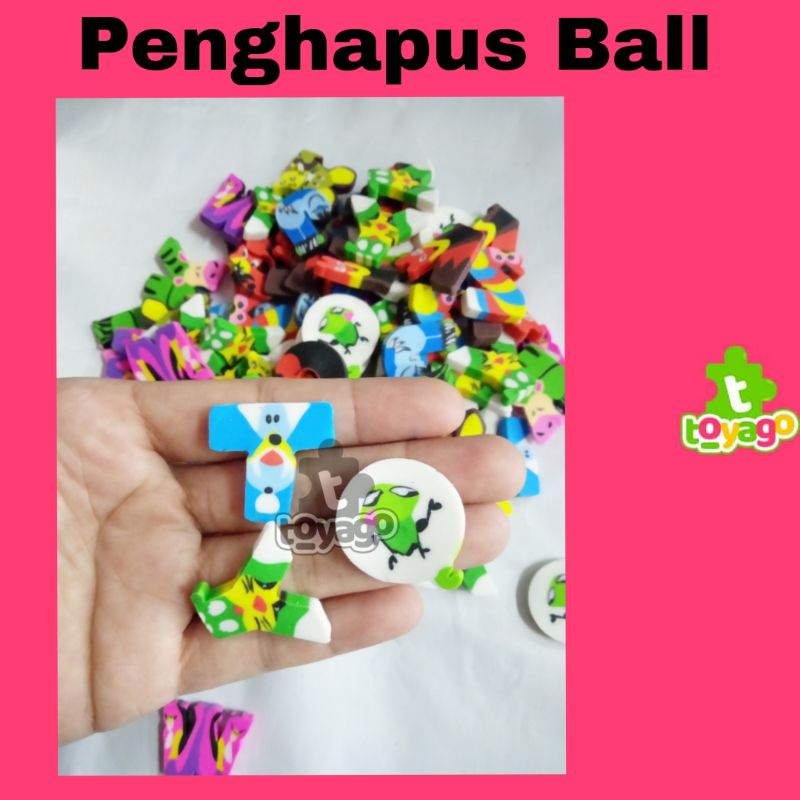 Penghapus Mini Huruf isi -+200 pcs