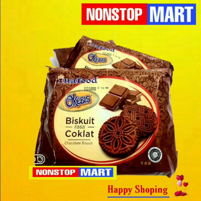 

OKEBIS Biskuit coklat 300 gram