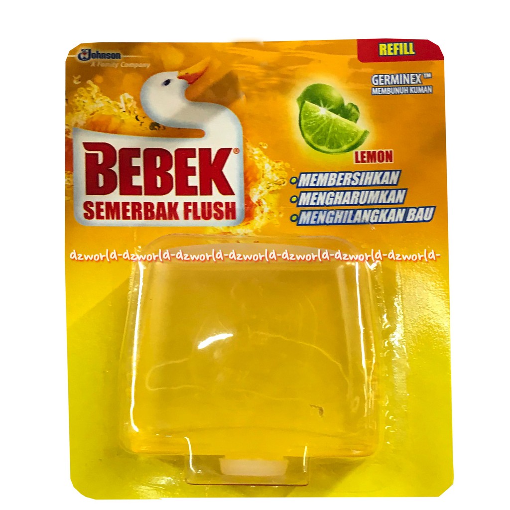 Bebek Semerbak Flush Refill 50ml Isi Ulang Pengharum Toilet Kloset Wc 3in1 Membersihkan Mengharumkan Menghilangkan Bau Pewangi Yang Gantungkan DiKloset Closet Duck