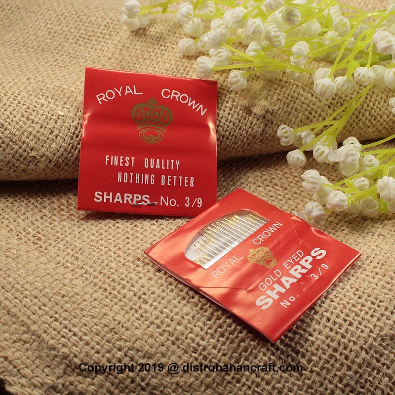 Jarum tangan emas ROYAL CROWN