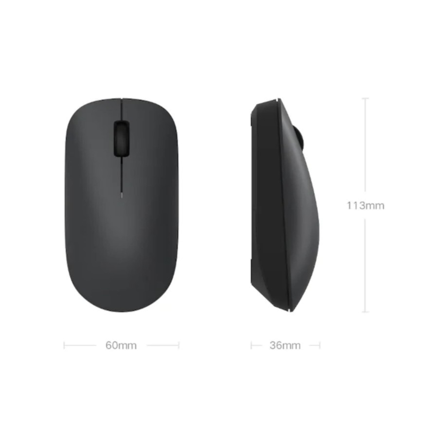 Mijia WIRELESS MOUSE LITE - Hitam