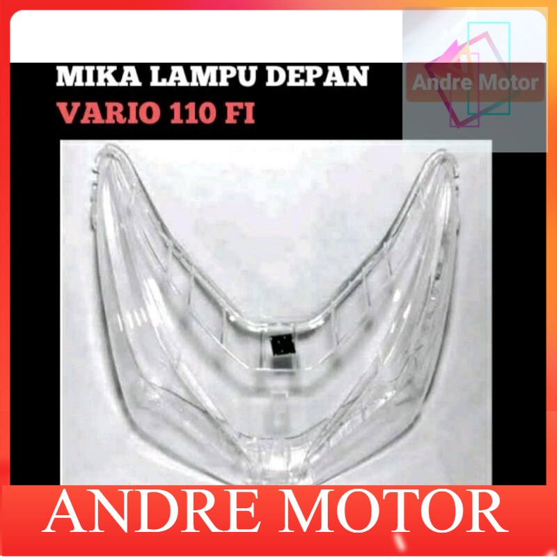 Mika Kaca Lampu Depan Vario 110 FI Merk Geronimo Kualitas Original