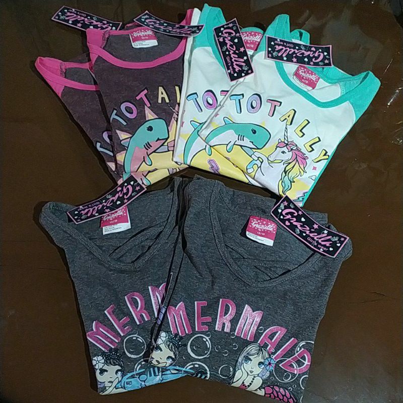 GRAZIELLA ANAK GRAZIELLA GIRLS KAOS ANAK MODIS KAOS KEREN KAOS LENGAN PANJANG TSHIRT LENGAN PANJANG 