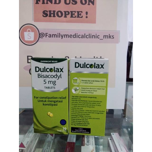 Dulcolax tablet 5 mg
