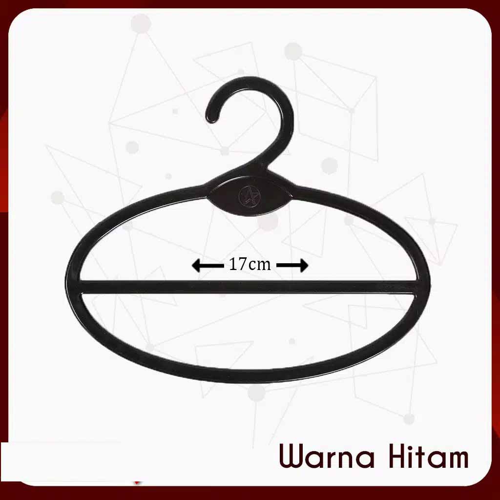 OTS 127 - Hanger Jilbab Oval / Gantungan Syal Scarf Pasminah Bentuk Lonjong / Gantungan