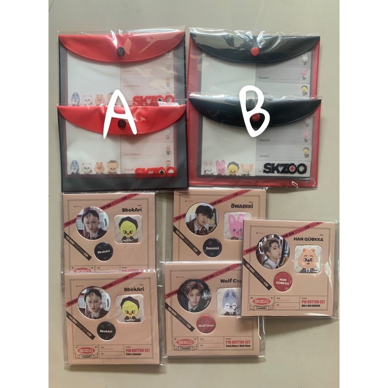 READY STOCK  SKZOO STRAY KIDS FANMEET GOODS LEE KNOW HYUNJIN POLAROID PHOTOCARD