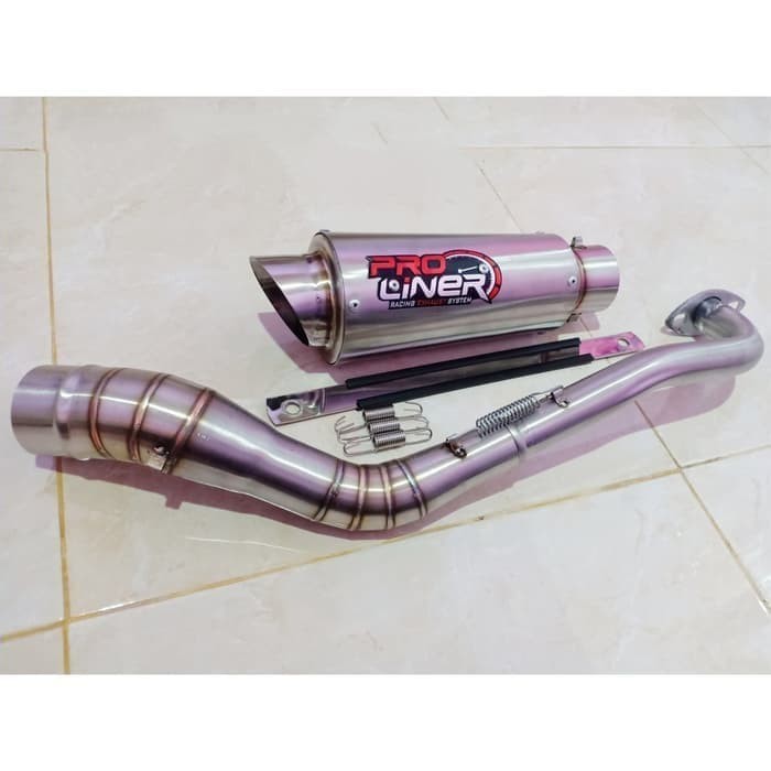 KNALPOT RACING PRO LINER AEROX NMAX BEAT MIO SPORTY MIO J MIO M3 FINO XEON