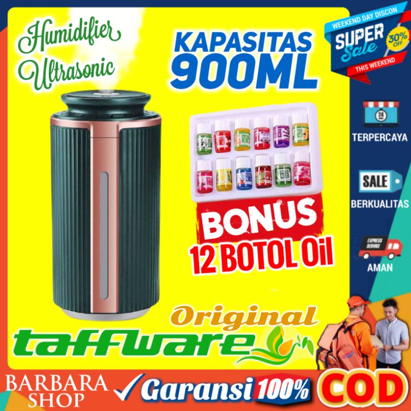 Air Humidifier Diffuser Aromaterapi Premium Buat Bayi Lampu Tidur Lucu 900ML Smart Ultrasonic Lampu RPG Car Pelembab Udara Disfuser Aromatherapy Pengharum Pewangi Ruangan lampu Tidur 7 Warna LED Essential oil Aroma Terapi