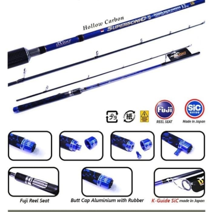 joran daido supersonic pro series 165 10-20lb murah