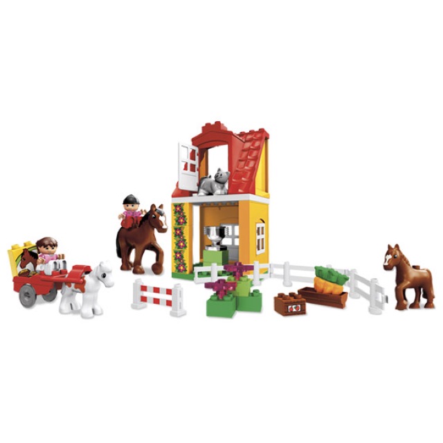 lego duplo horse set