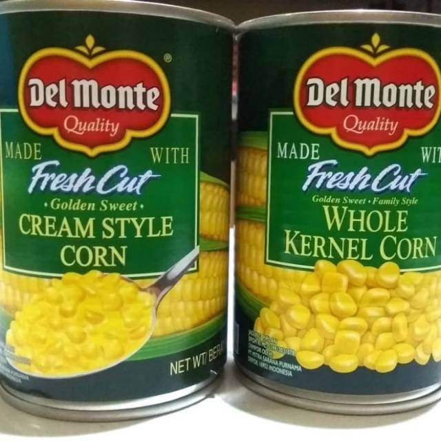 JAGUNG KALENG I DEL MONTE SWEET CORN 425 ml delmonte