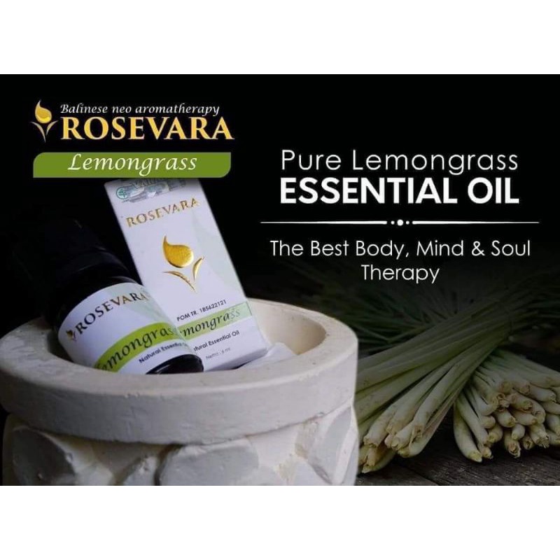 Rosevara Esensial Oil Lemonggras
