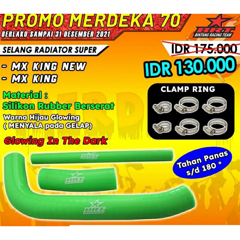 selang radiator brt mx king mx new