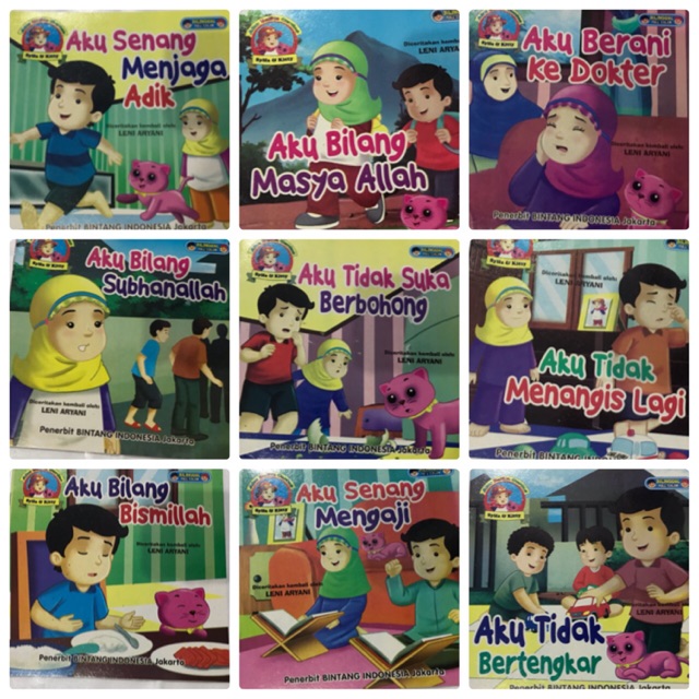 Buku cerita anak muslim inggris indonesia