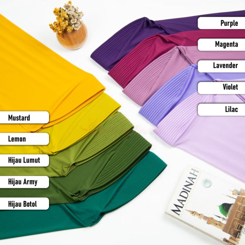 Jilbab Bergo Hamidah Jersey | Bergo Sport Jersey Premium,