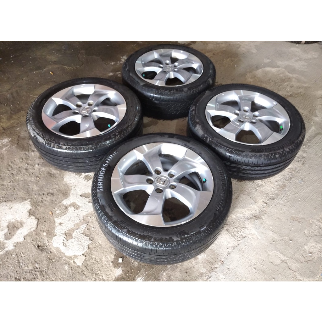 velg pelek mobil std orginal hrv ring 17+ban bridgestone 215/55/r17