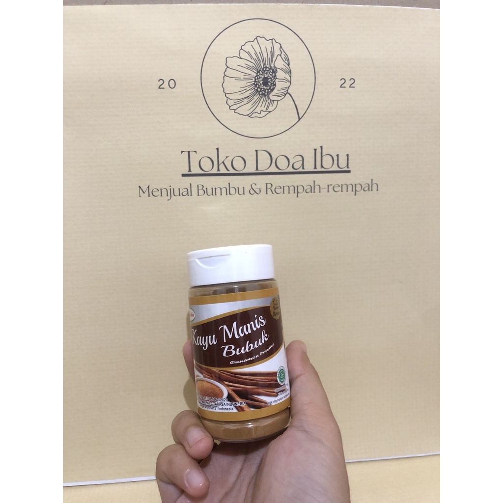 

Kayu Manis Bubuk Barkat Botol 50gr