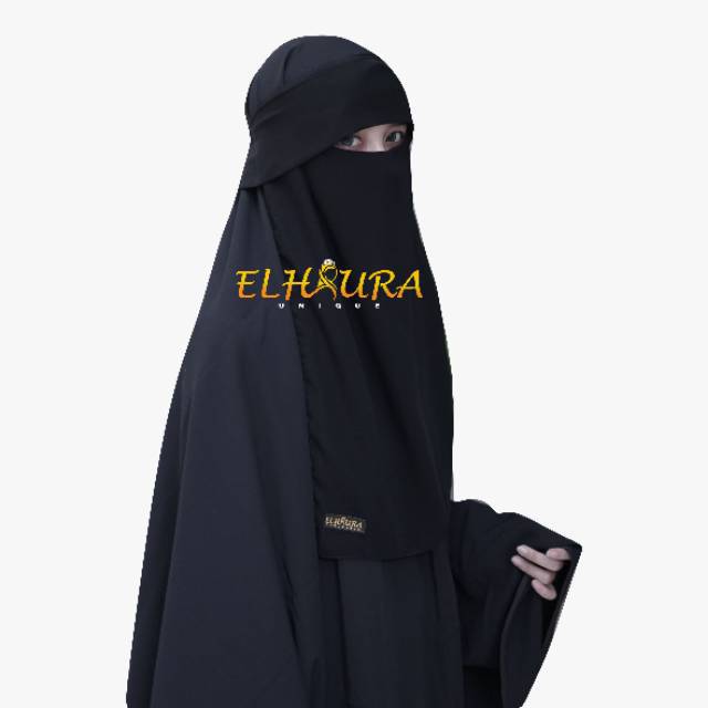 Niqab bandana poni Cadar bandana poni niqab flap