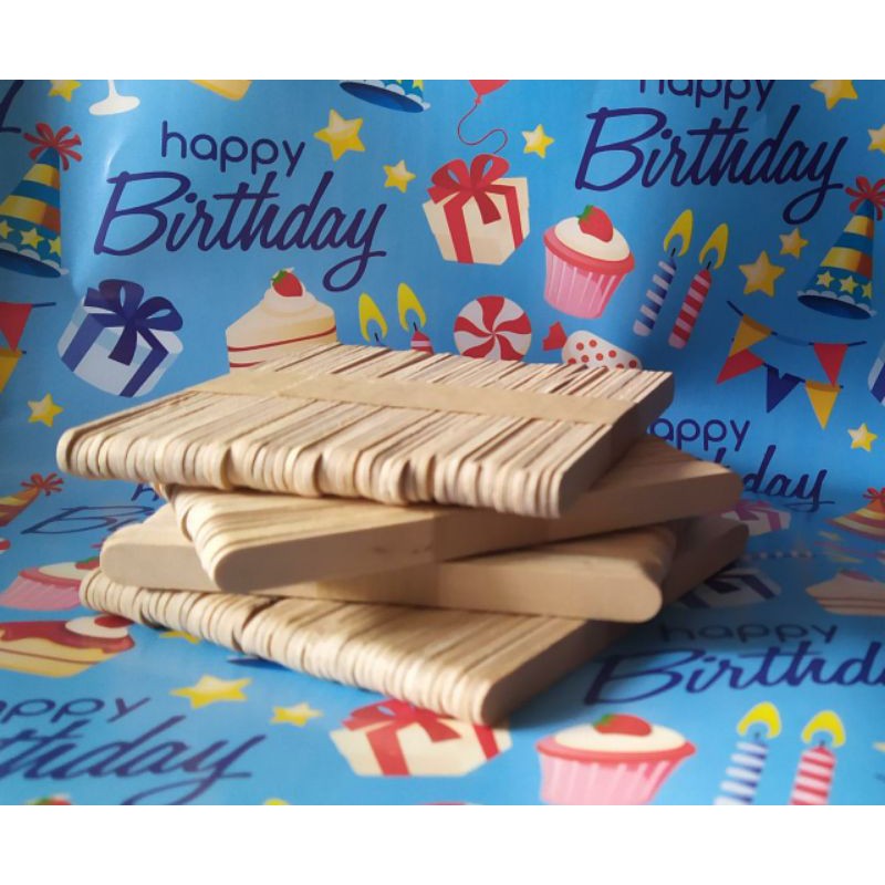 Stik Es Krim panjang pendek