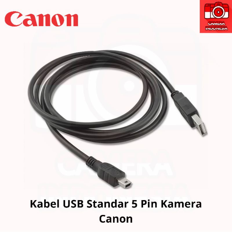 Kabel USB Standar 5 Pin Kamera Canon 2 Meter