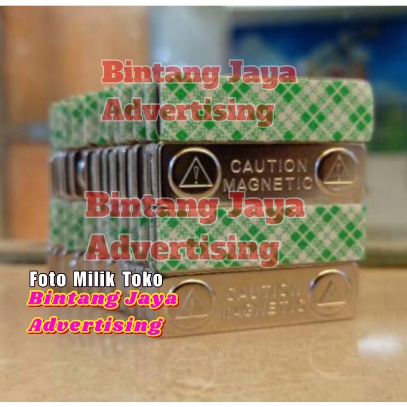 

Audeww Coution Magnetic Magnet Papan Nama Dada Magnet Name Tag Magnet Pin Wing Lencana Strong Magnet
