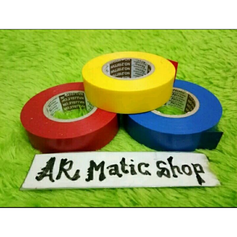 

solasi warna pembungkus kabel warna kuning merah biru untuk detailing contest