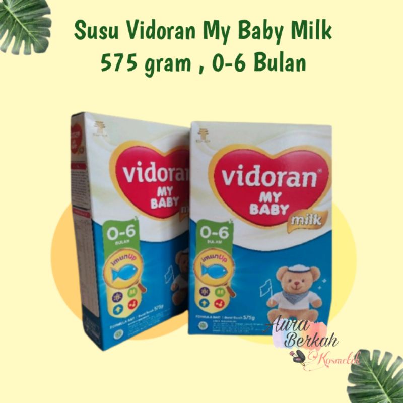 susu vidoran baby milk 0-6 bulan 575 Gram termurah / susu bayi / susu vidoran