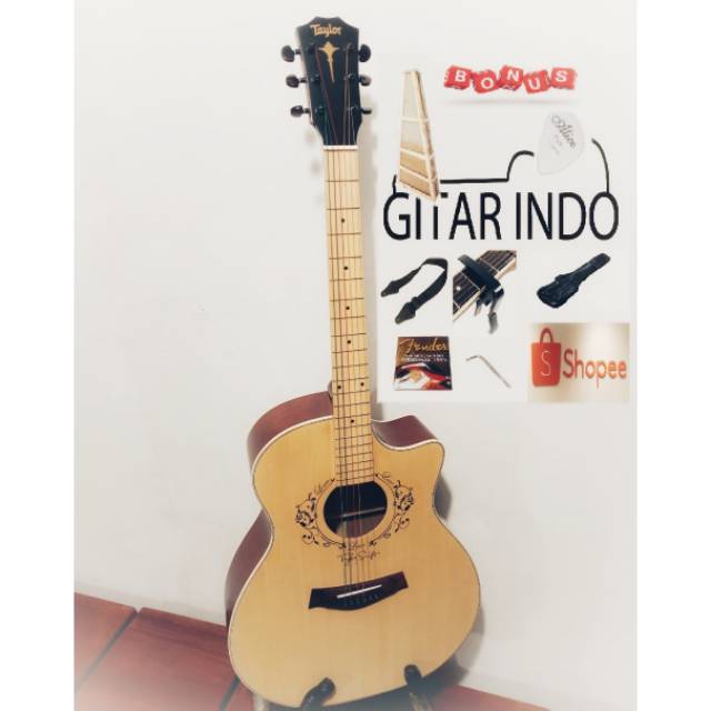 Gitar akustik Taylor Swift custom