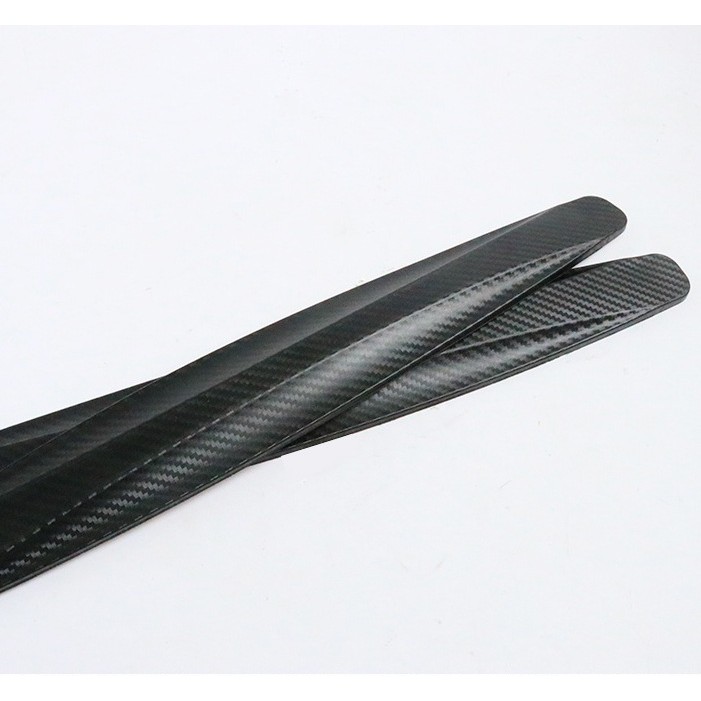 Bumper Guard Karet Pelindung Sudut Mobil Motif CARBON Texture Fleksibel 2 sisi Universal