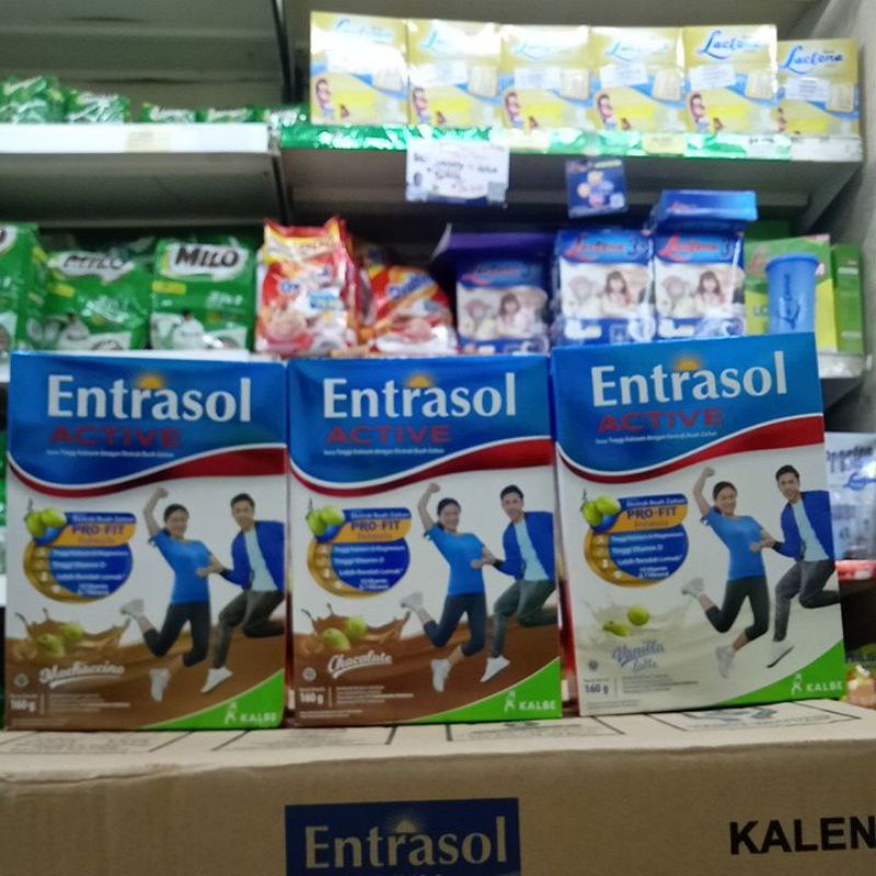 

Entrasol Active 160gr Vanila /coklat/ mocacino