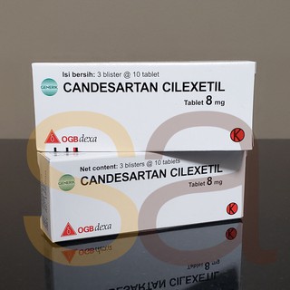 Original Atacand Candesartan Cilexetil 8mg Obat Hipertensi 30 Tablets Shopee Indonesia
