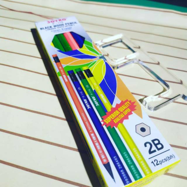 

Pensil 2B JOYKO Kayu Hitam/BlackWood P-116/ P116 (12 Pcs)