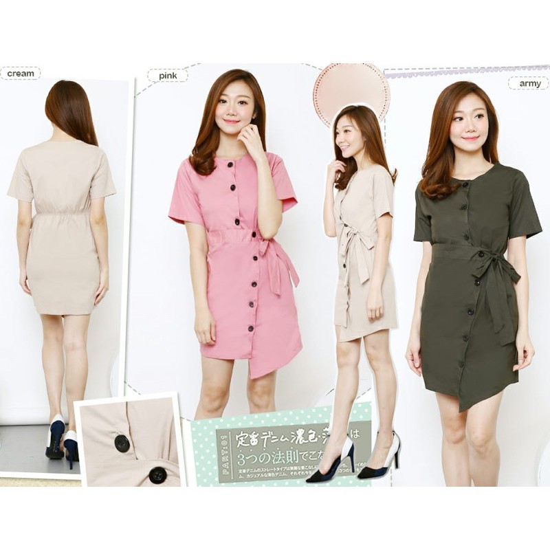 dress casual dress button belle