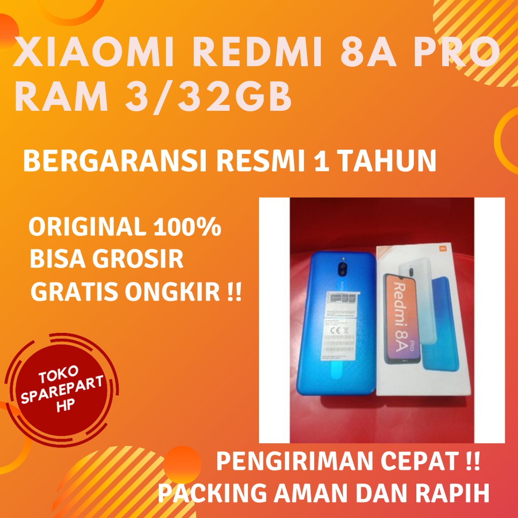 Hp Xiaomi 8a Pro Ram 3/32Gb Redmi 8a Pro 3-32 Xiaomi Redmi Ram 3 Internal 32Gb Bergaransi Resmi