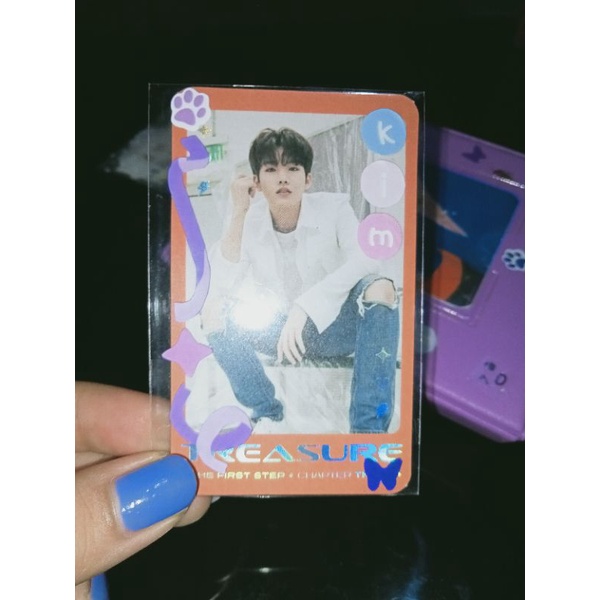 TREASURE Photocard PC Kim Junkyu Benefit YGs CH 3