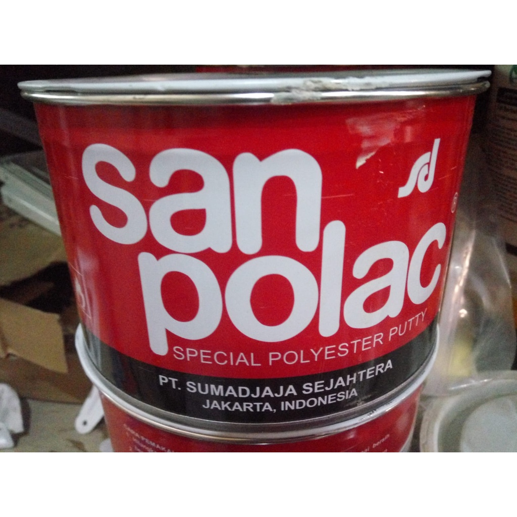 Dempul Sanpolac - 1kg - Sanpolac