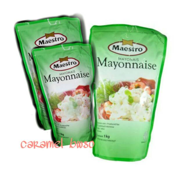 

Maestro Mayonnaise 1 kg - Mayones Salad - Mayones