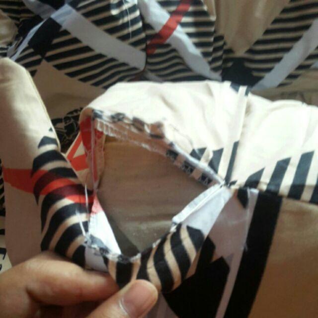 Fata_bed Cover Set Polos Embos Merah Uk.180x200/160x200